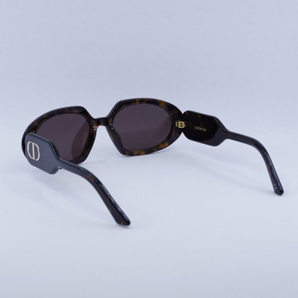 🕶️ New Dior DIORBOBBYR2U 20F0 Sunglasses - Dark Havana Frame, Brown Frame - Picture 9 of 10
